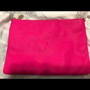 Neon Pink Clutch